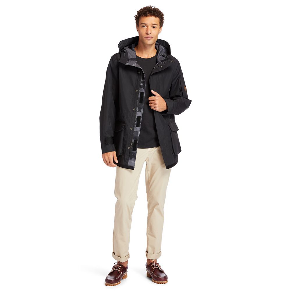 Jaqueta Masculino - Timberland Reversible Inverno Overcoat - MEJON4263 - Pretas